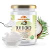 Organic Virgin Coconut Oil 500 ml. Raw Cold Pressed. 100% Bio, Pure and Natural. Native Unrefined Organic. Country of origin Sri Lanka. NaturaleBio