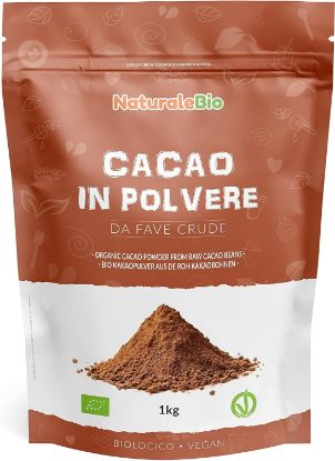 Organic Cacao Powder 35 oz. Peruvian, Natural and Pure. Made in Peru from The Theobroma Cacao Plant. Produced from Raw Cacao Beans. Source of Magnesium, Manganese and Phosphorus.